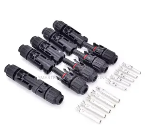 Mc4 Connector Male + Female 30a 1000v Pv Cable Connector 5pairs/Pack