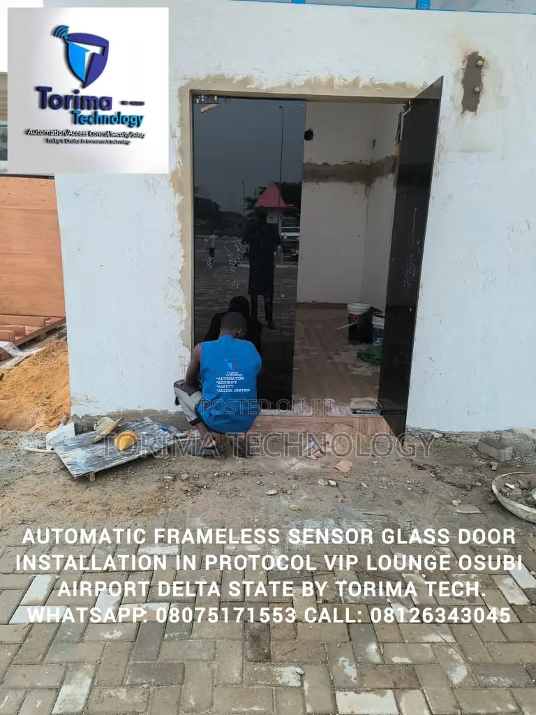 Automatic Sensor Door Installation