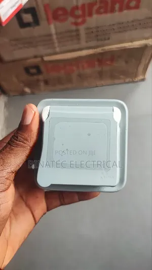 Original Legrand 13A Single Waterproof Socket – IP66 Rated