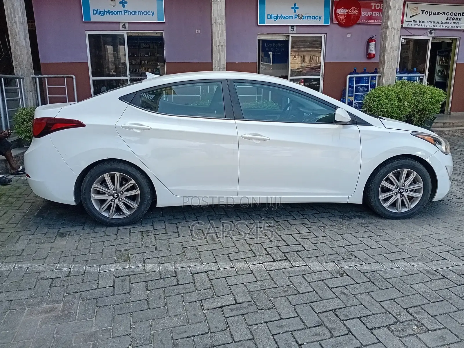 Hyundai Elantra 2014 White
