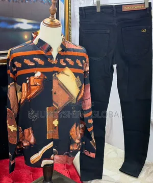 *High Quality Design Cotton Material Slick Shirt Available: M- XXL