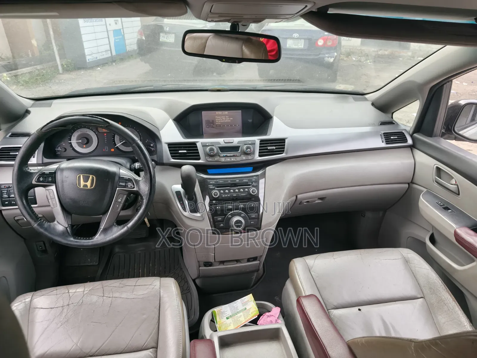 Honda Odyssey 2012 Silver