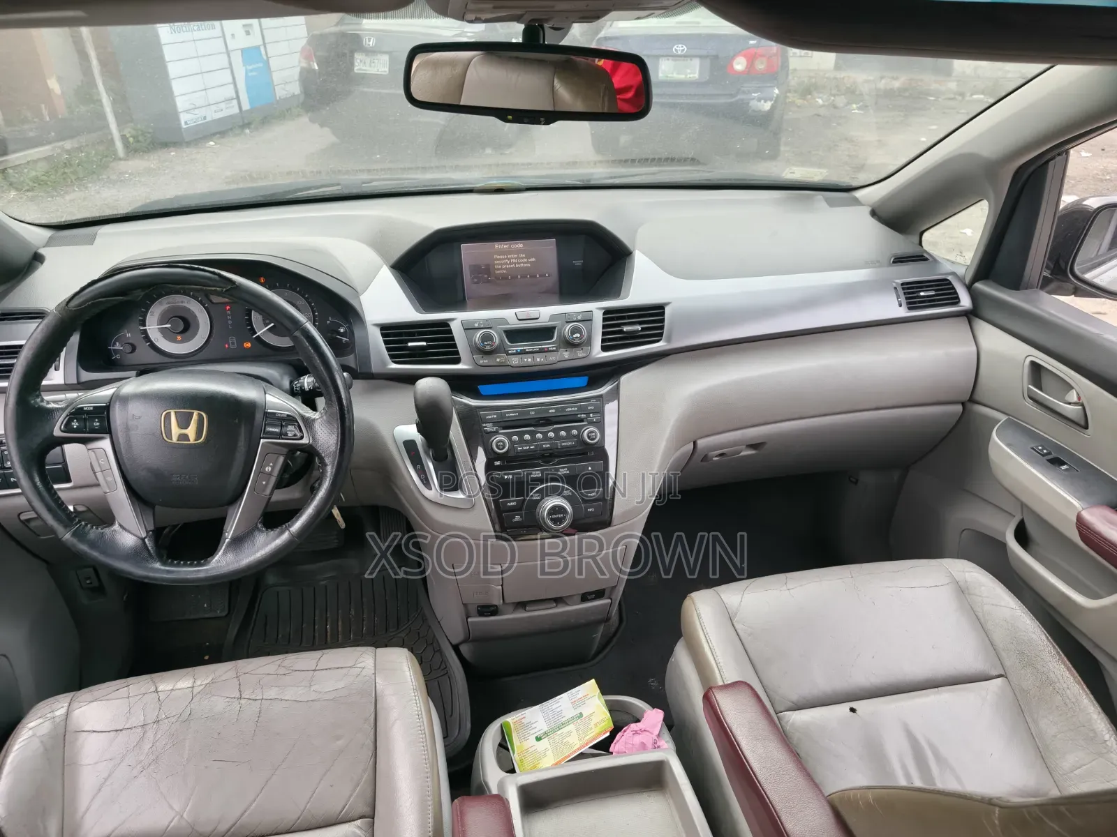 Honda Odyssey 2012 Silver