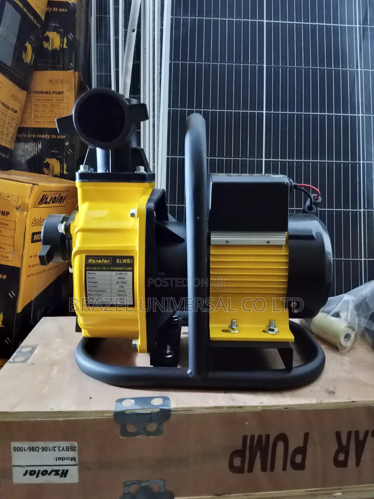 Hz Solar 900w Solar DC Self Priming Pump(irrigation Pump)