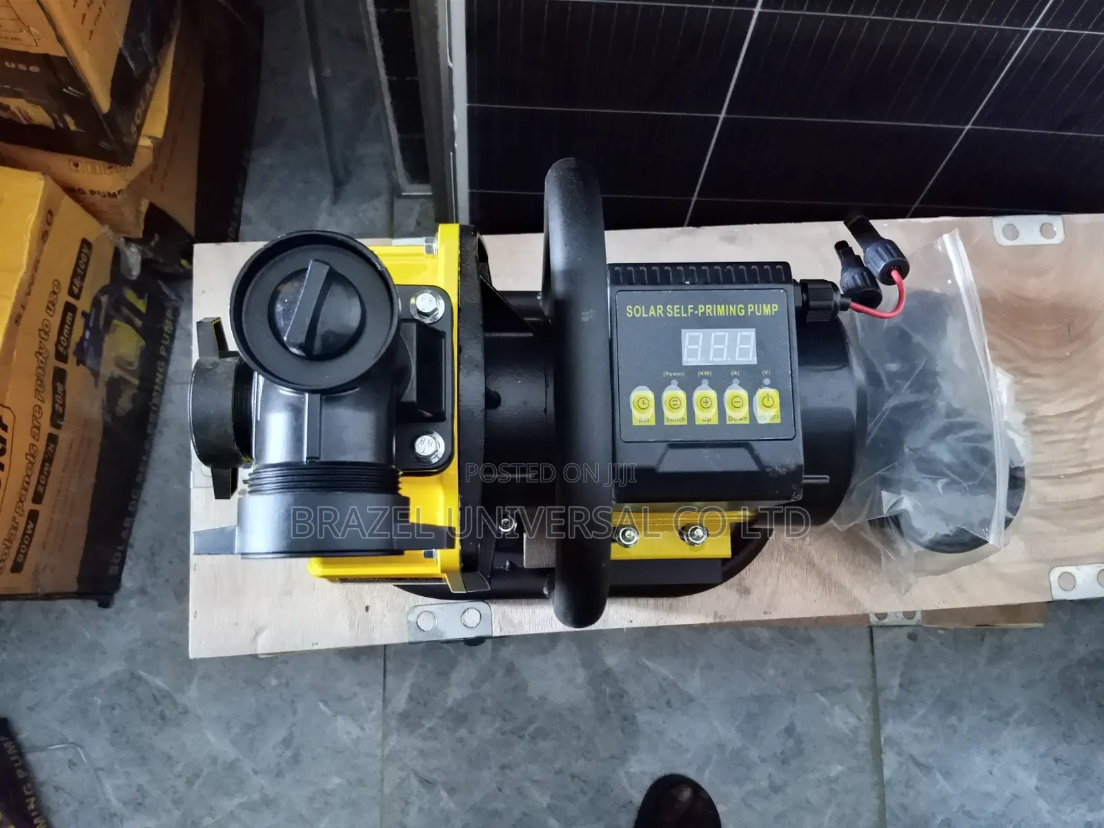 Hz Solar 900w Solar DC Self Priming Pump(irrigation Pump)