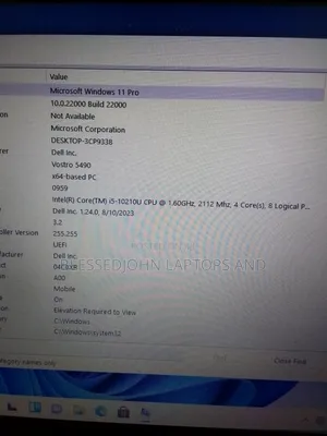 Laptop Dell Vostro 14 5490 8GB Intel Core i5 SSD 256GB