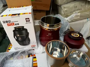 2ltr Quality Ailijin Double Decked Stainless Steel Food Flask