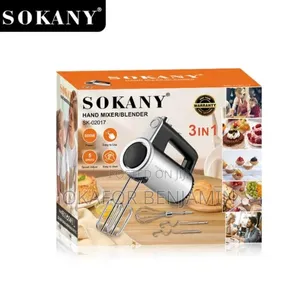 High Quality Sokany 3in1 Hand Mixer /Blender
