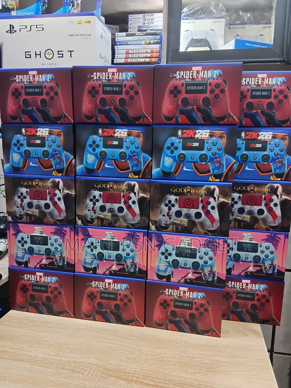 PS4 DualShock 4-Style Wireless Controllers
