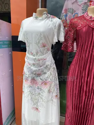 Floral Pattern Gown