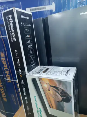 Hisense 500W High-Power Soundbar for Epic Movie Nights