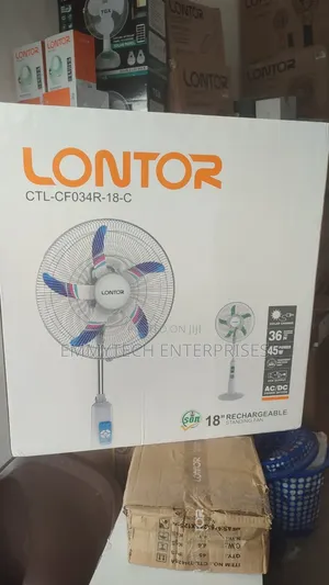 I Sell Lontor 18inch Rechargeable Standing Fan