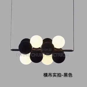 Led Interior Glass Chandelier