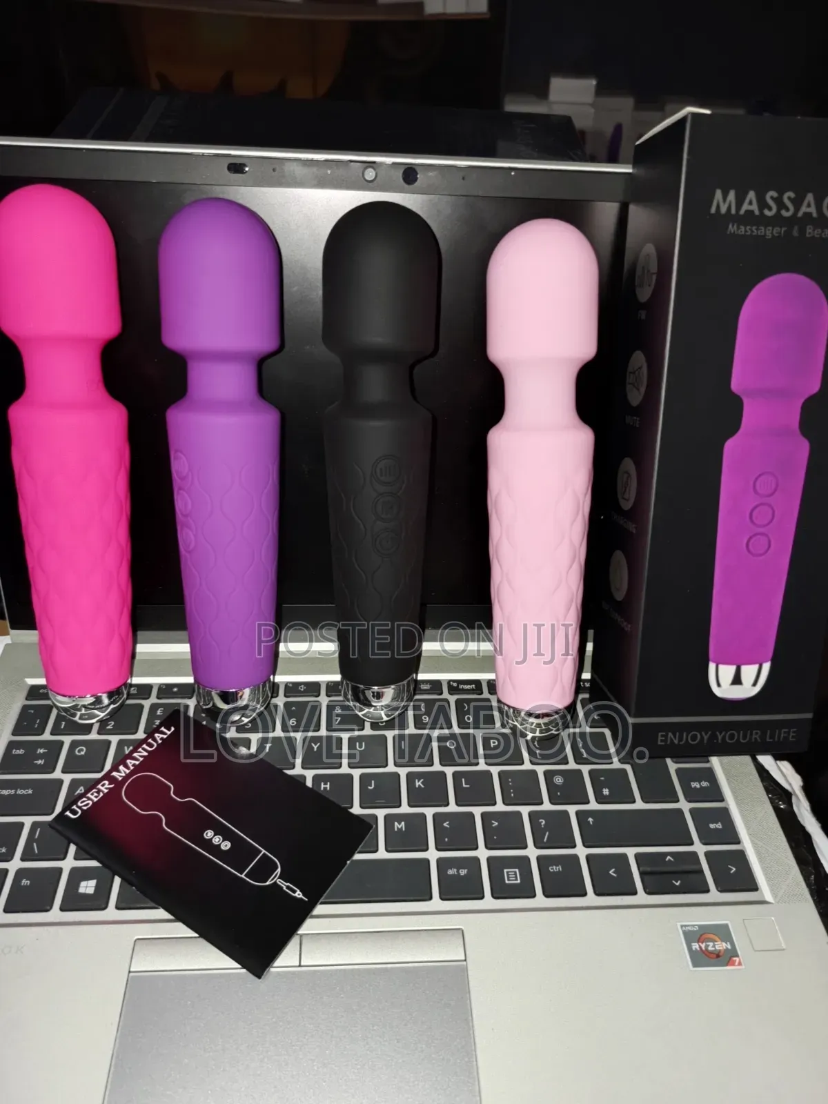 Mini Wand Clitoral Massager Vibrator