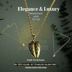 Men & Women Stainless Steel Fashion Chain Necklace