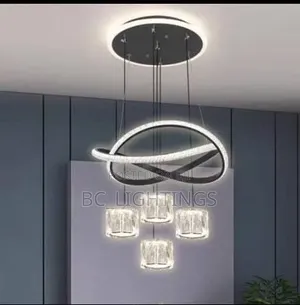 Modern  Crystal LED Hang Light for Living Rooms Bedrooms Restaurants