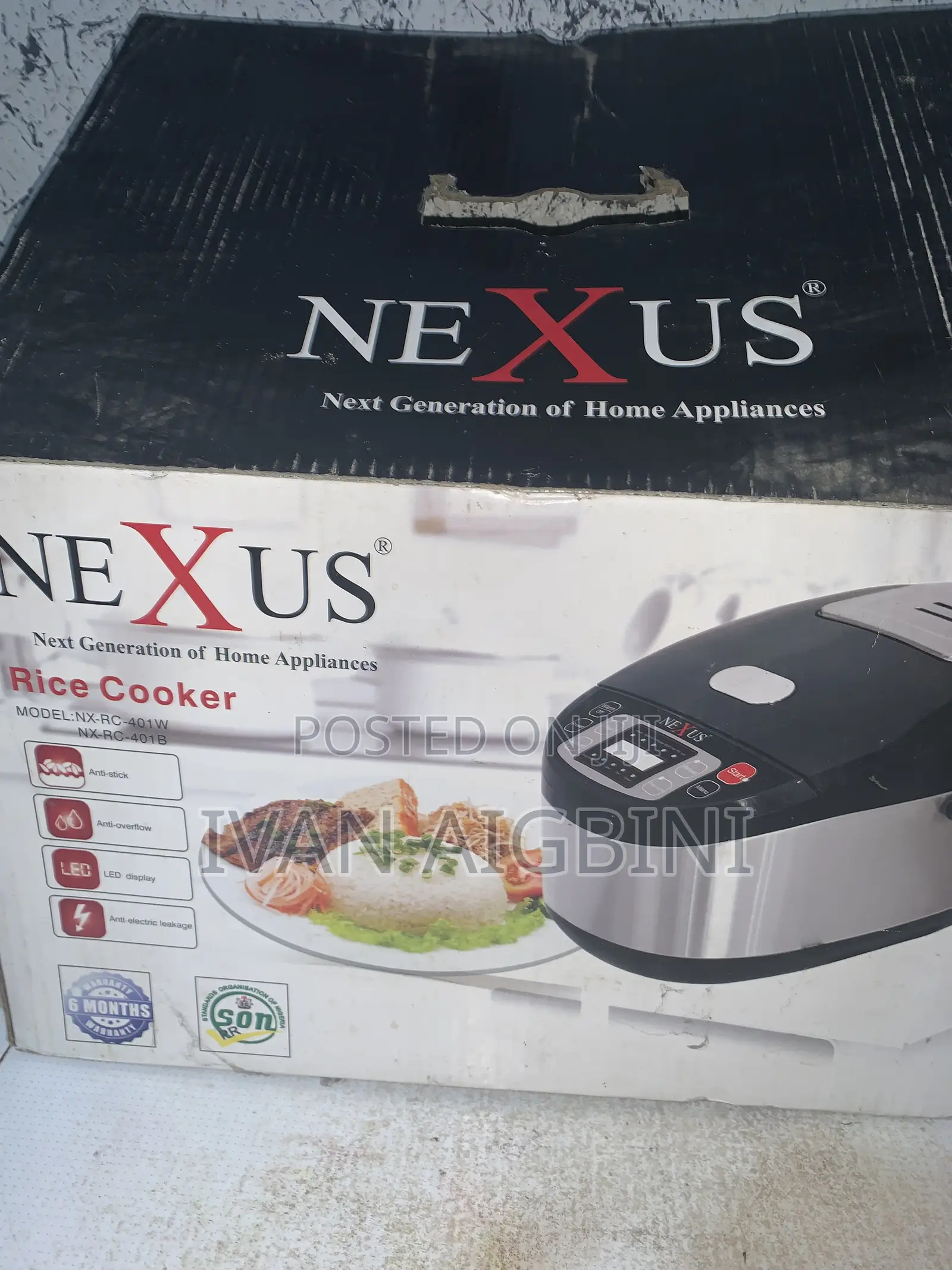 Nexus Rice Cooker
