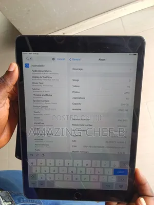 Apple iPad 9.7 256 GB Black