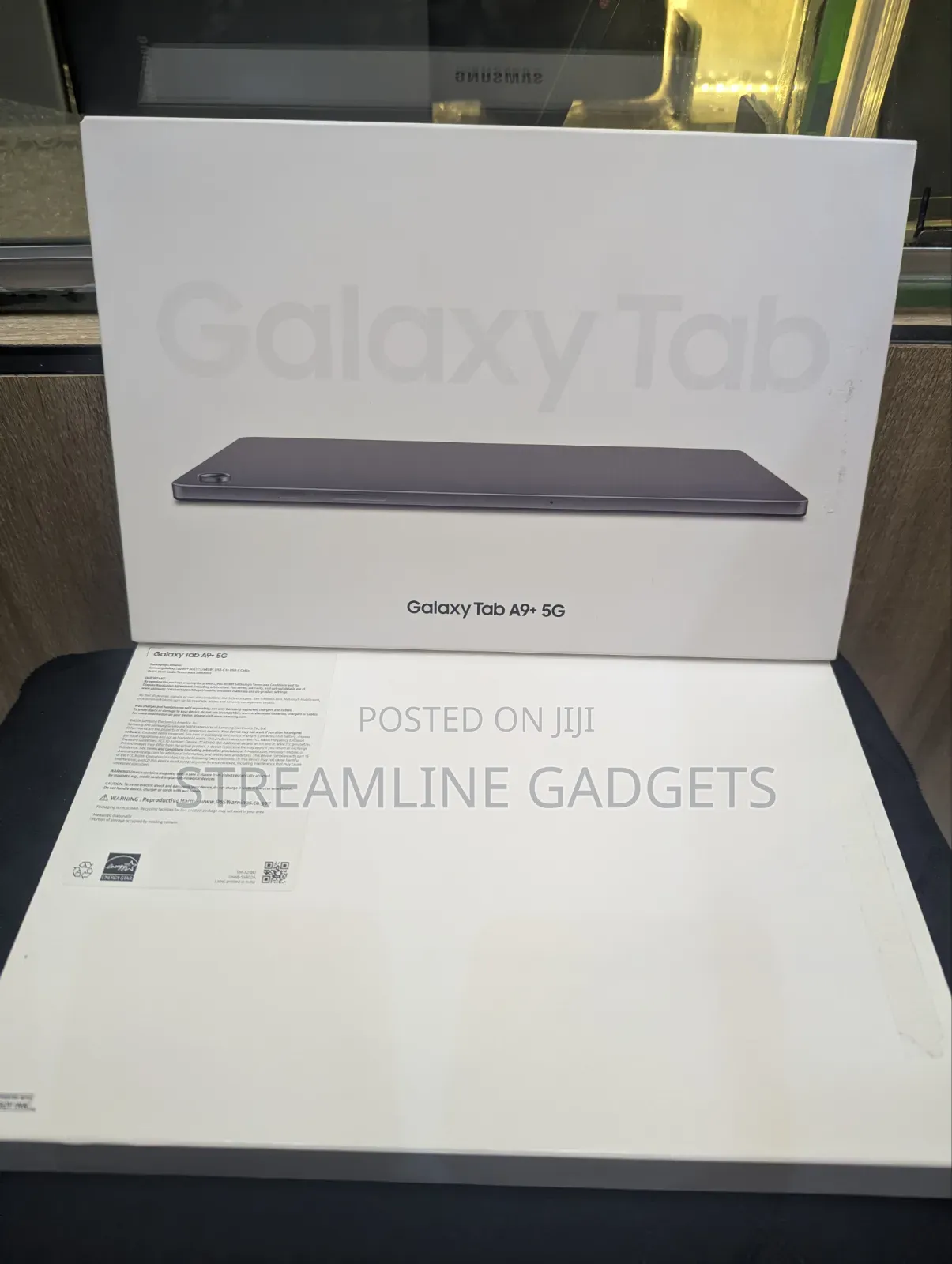New Samsung Galaxy Tab A9+ 64 GB Black