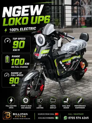 New Motorcycle 2026 Red