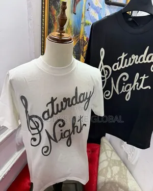 *Premium Quality Luxury Amiri Tee Shirt Saturday Nig Available M- XXL