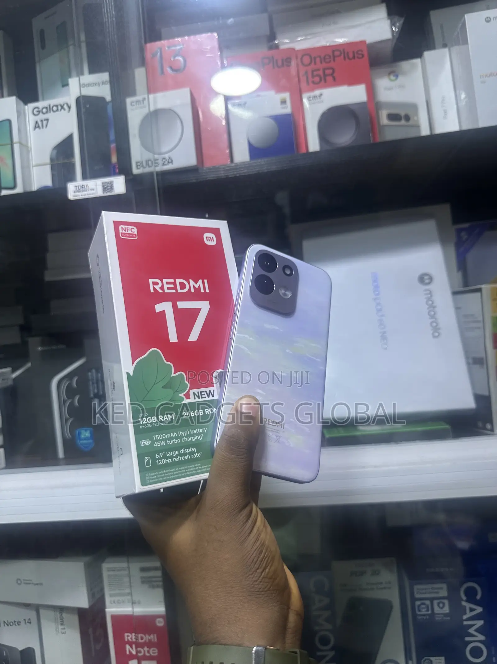 New Xiaomi Redmi 17 256 GB Gray