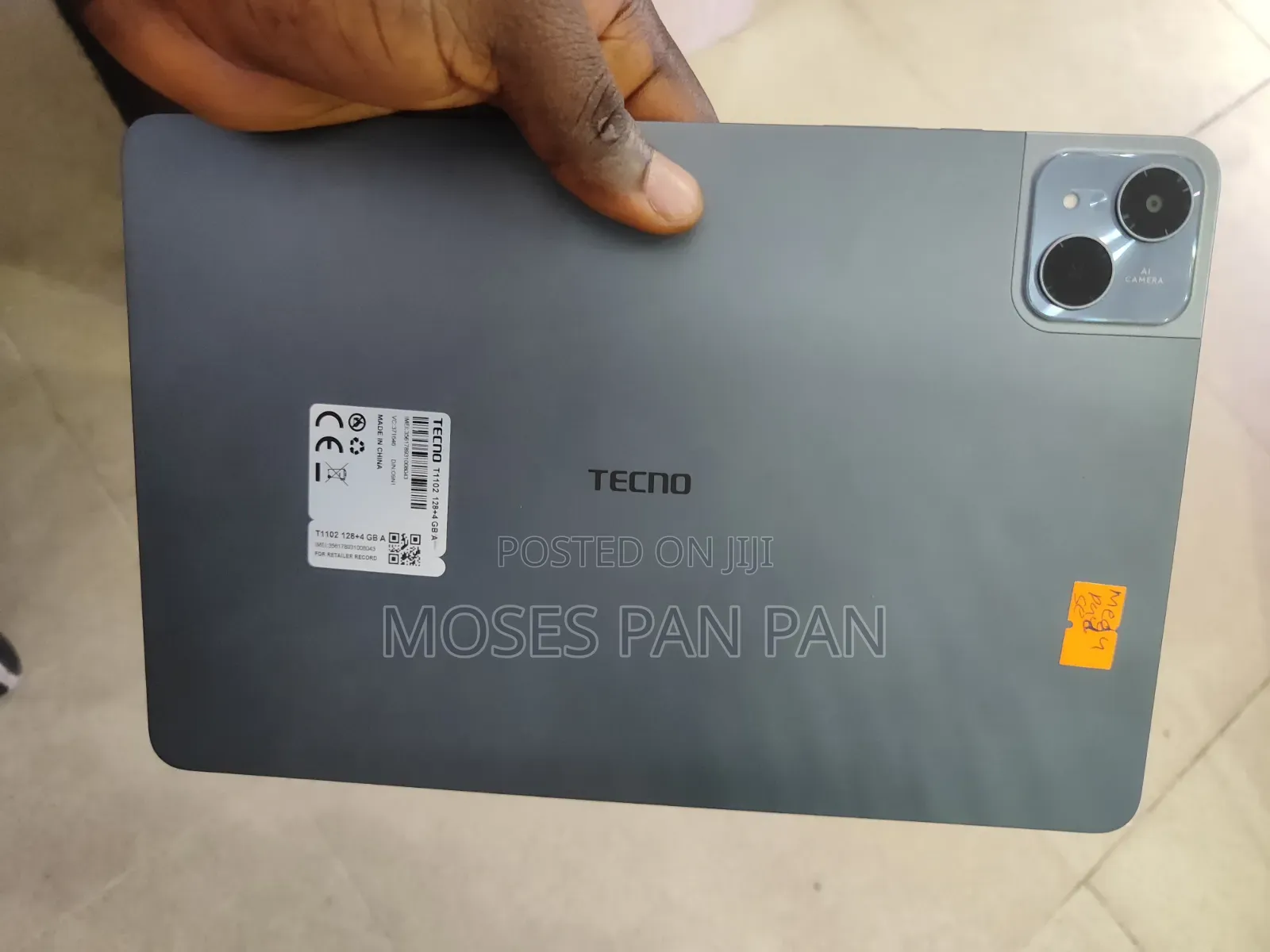 Tecno Megapad SE 128 GB Black
