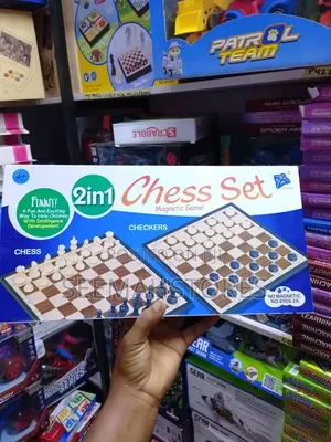 2 in 1 Chess and Checkers