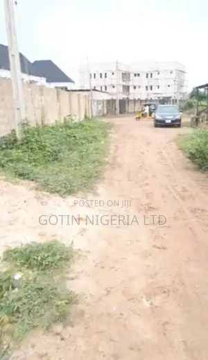 120×70ft Land, 7 Poles From Tarred Road, Airport Rd