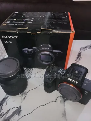 Sony Camera A7iii Open Box With Lens