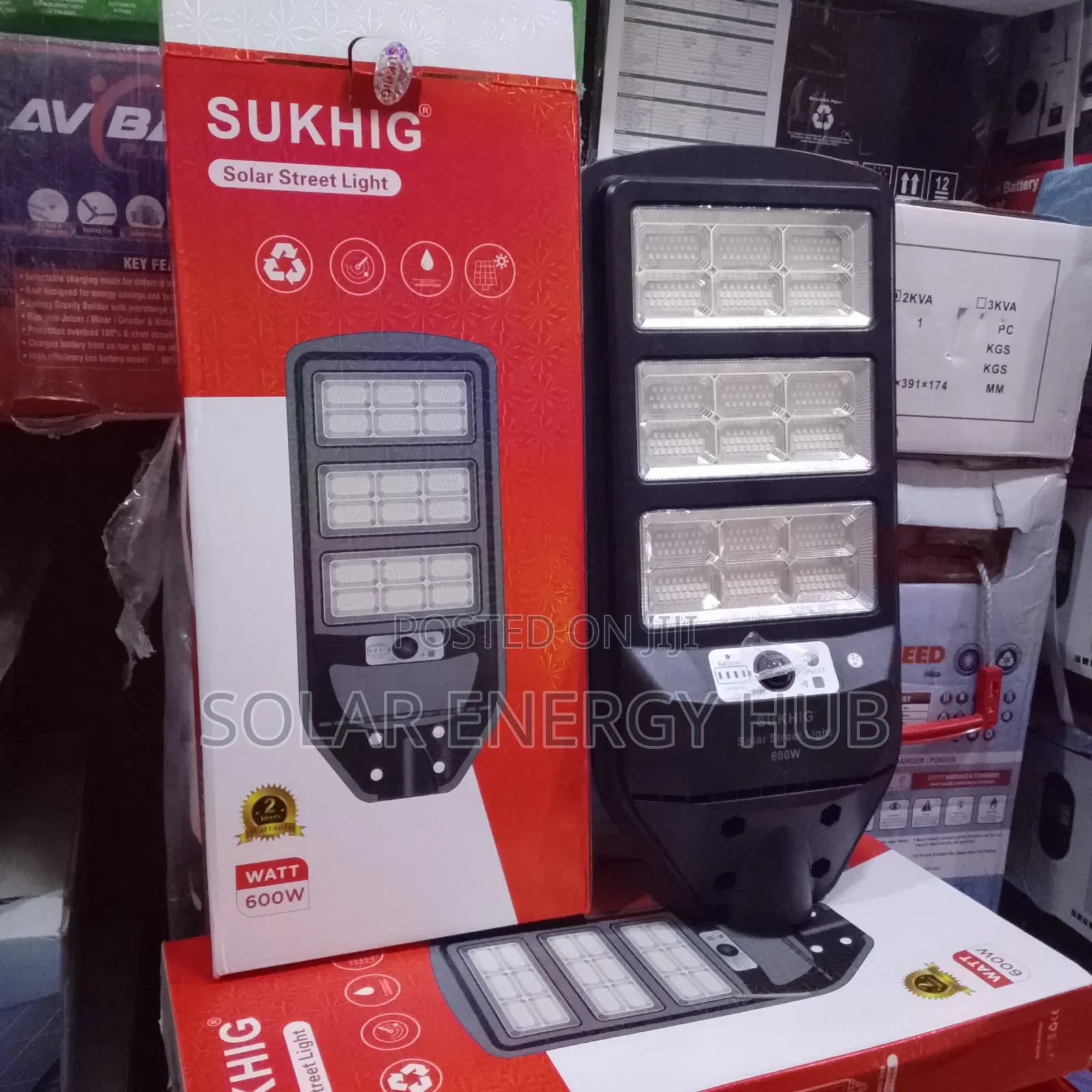 600w Sukhig Solar Street Light