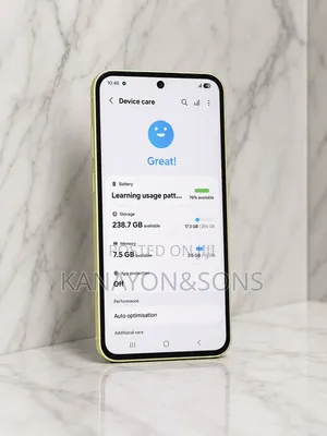 Samsung Galaxy A55 256 GB Yellow