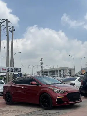 Hyundai Elantra 2014 Red