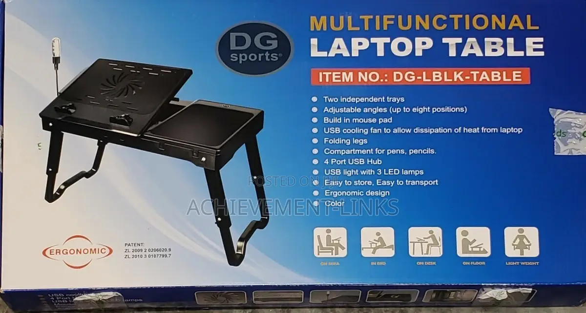 Multifunctional Laptop Table