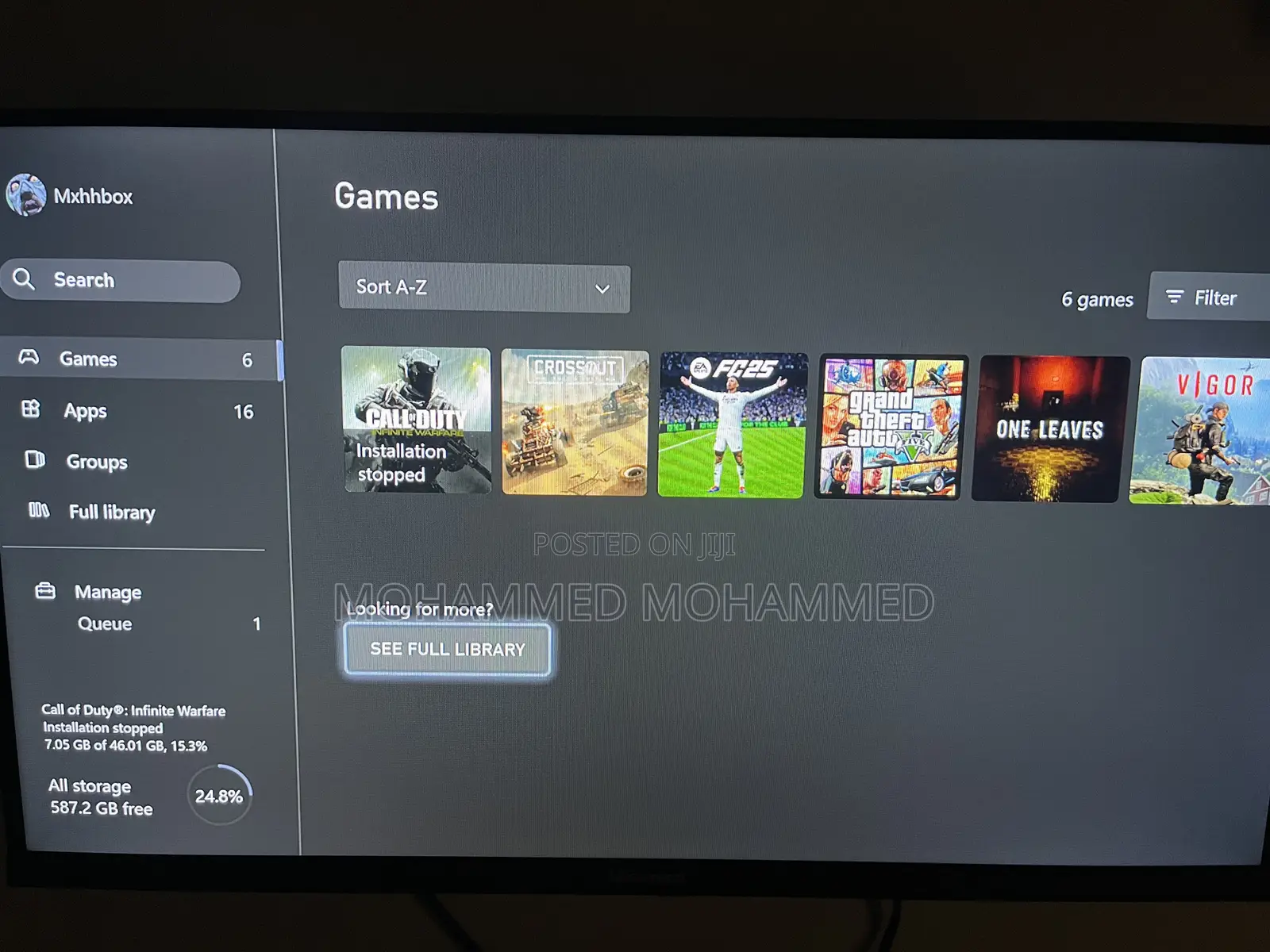 Xbox One S Console With Two Controllers