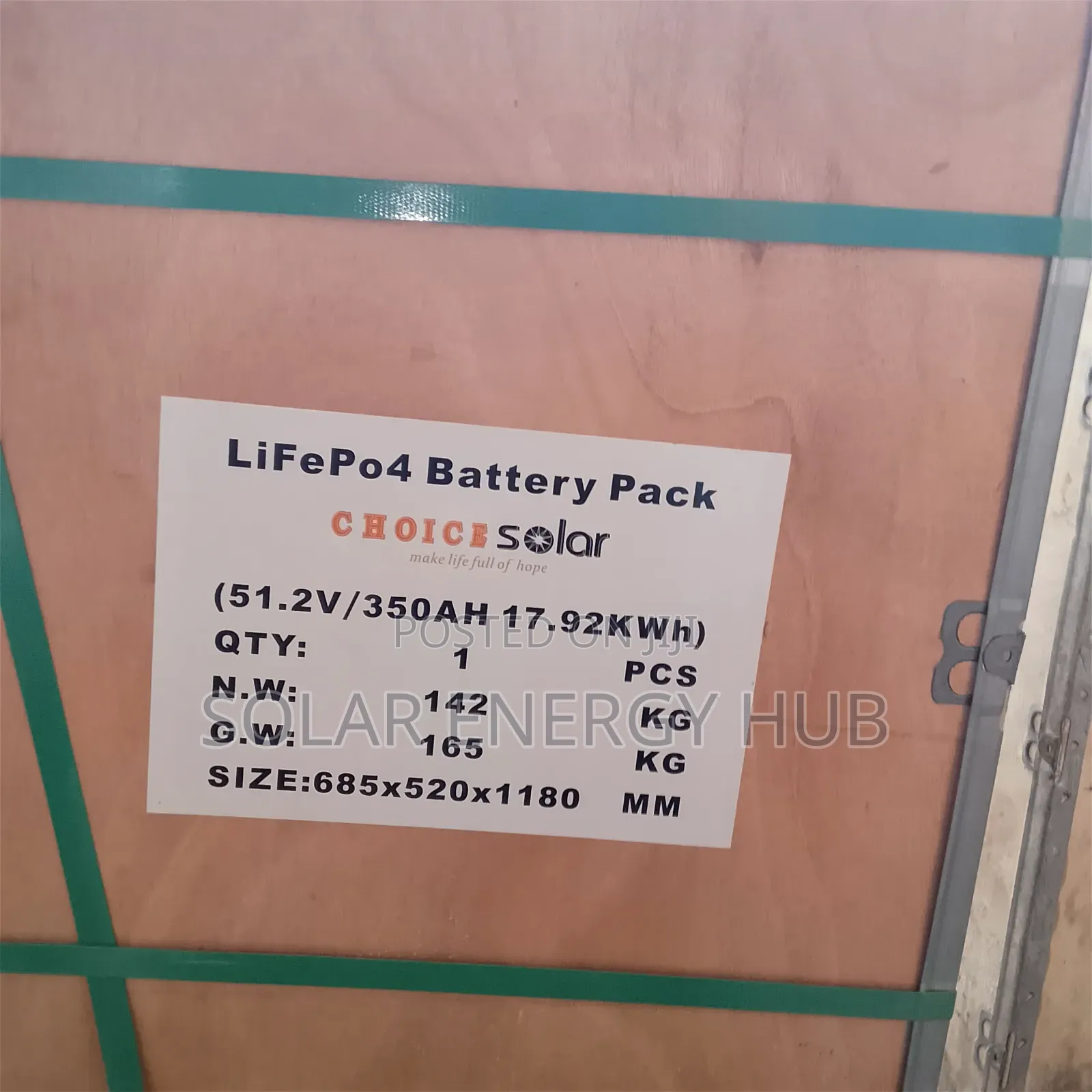 17.5kwh/48v Choice Solar Lithium Battery