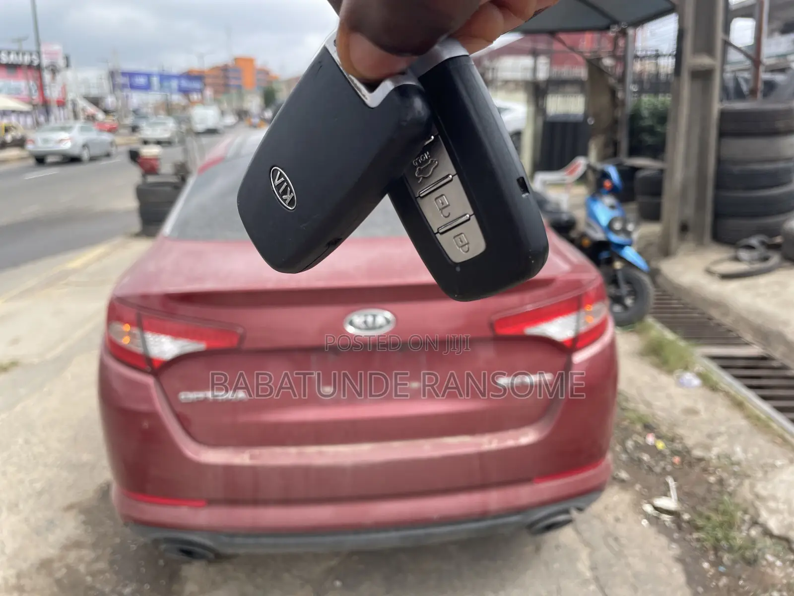 Kia Optima 2013 Red