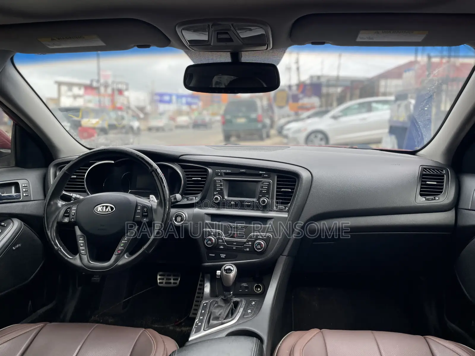 Kia Optima 2013 Red