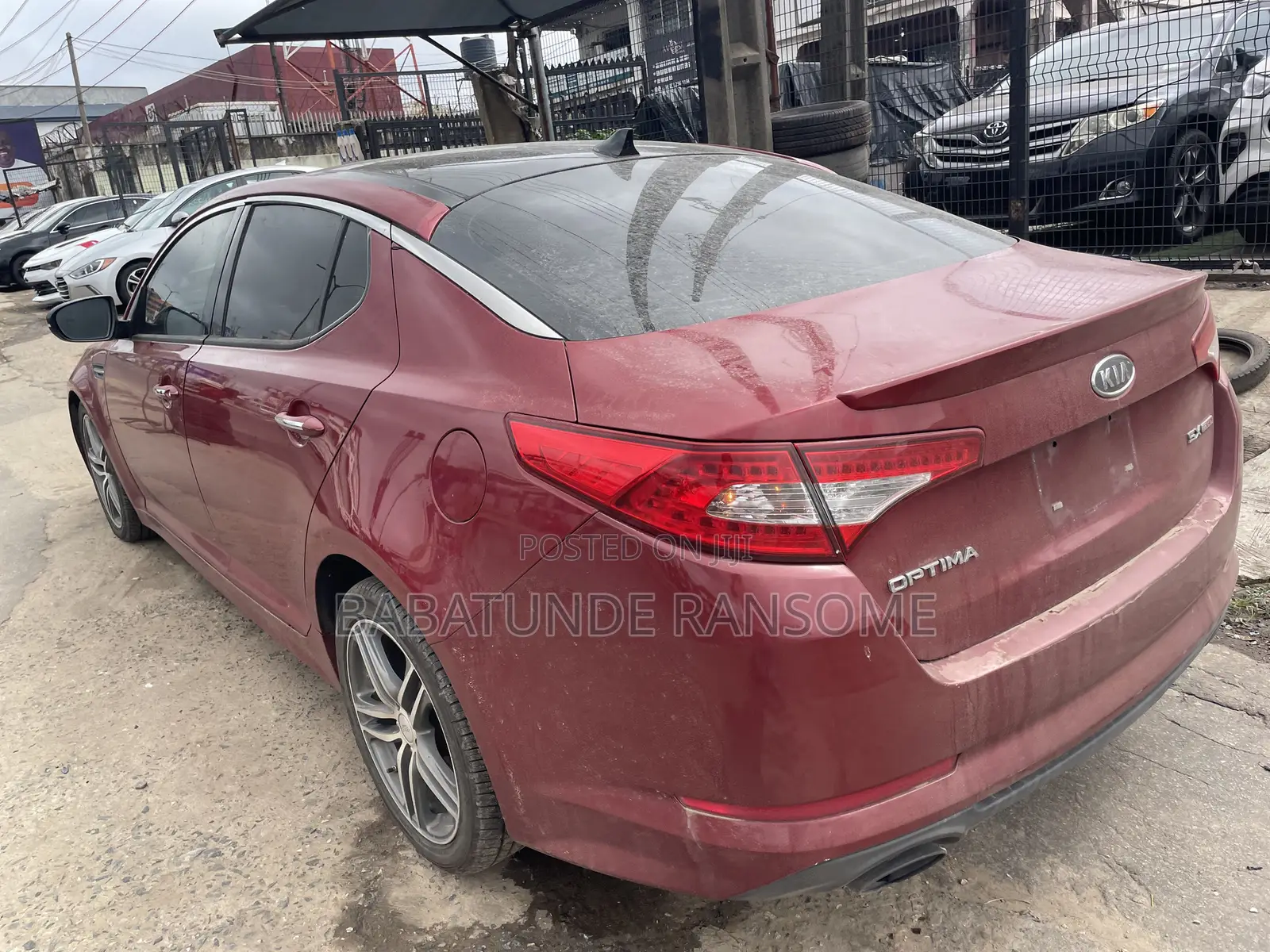 Kia Optima 2013 Red