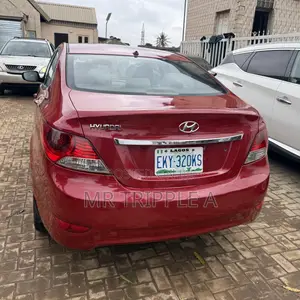 Hyundai Accent 2012 Red