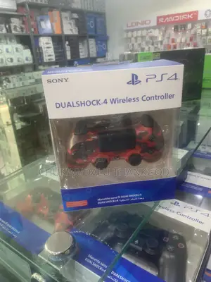 Sony PS4 Controller Dualshock 4 Wireless Game Pad - Red Cam