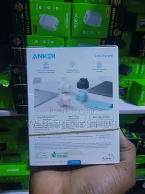 Anker Zolo 20W PD Fast Charger - Type-C Wall Adapter