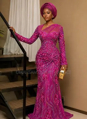 Luxury 3d Hand Beaded Lace