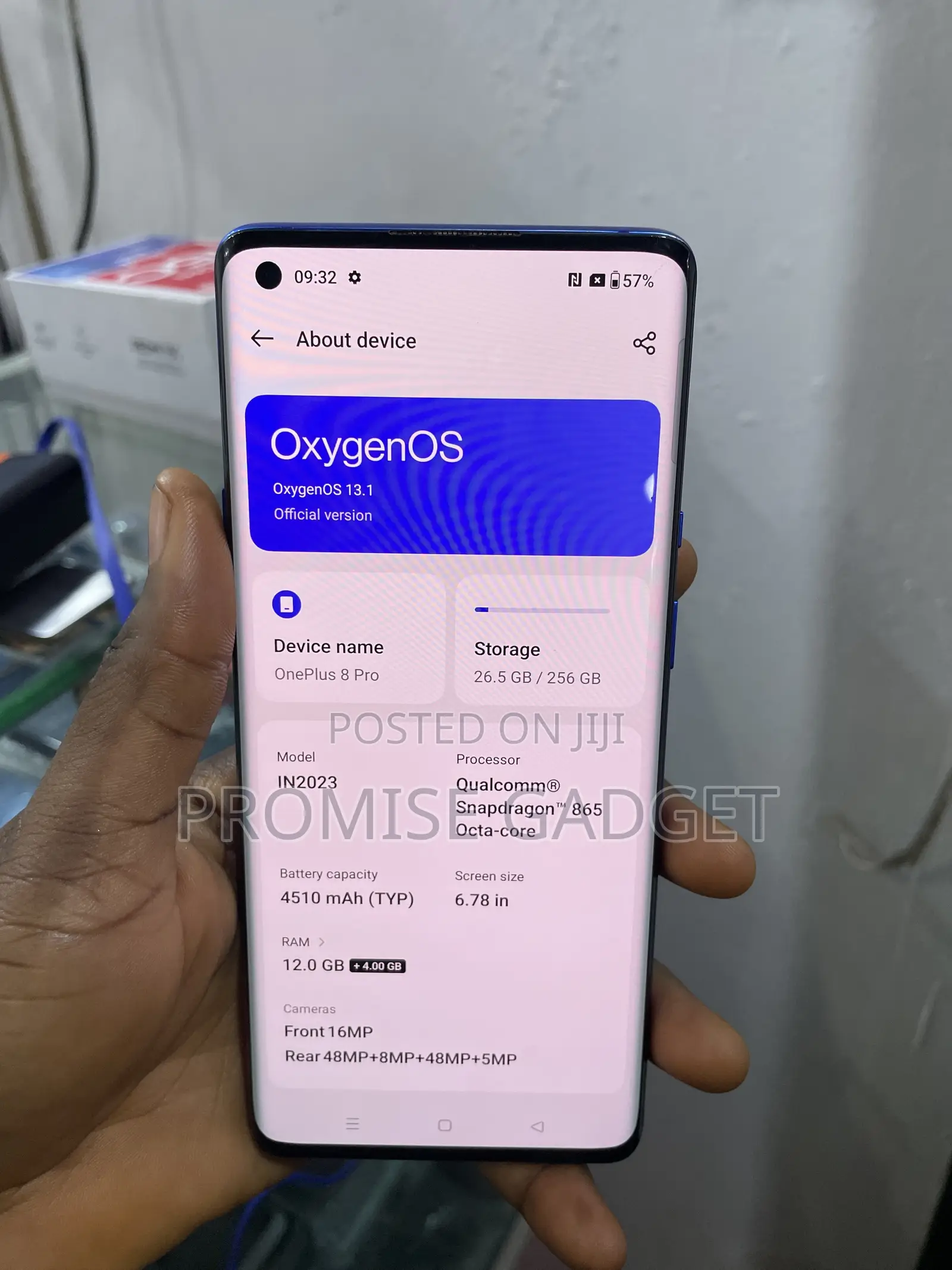 OnePlus 8 Pro 256 GB Blue