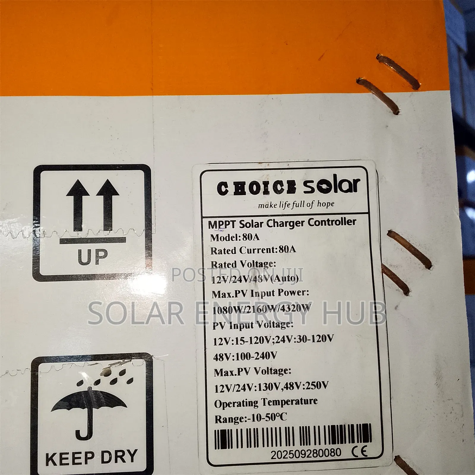 80ah/48v Choice Solar Charger Controller