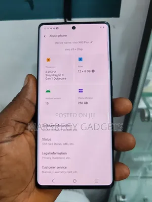 Vivo X80 Pro 256 GB Black
