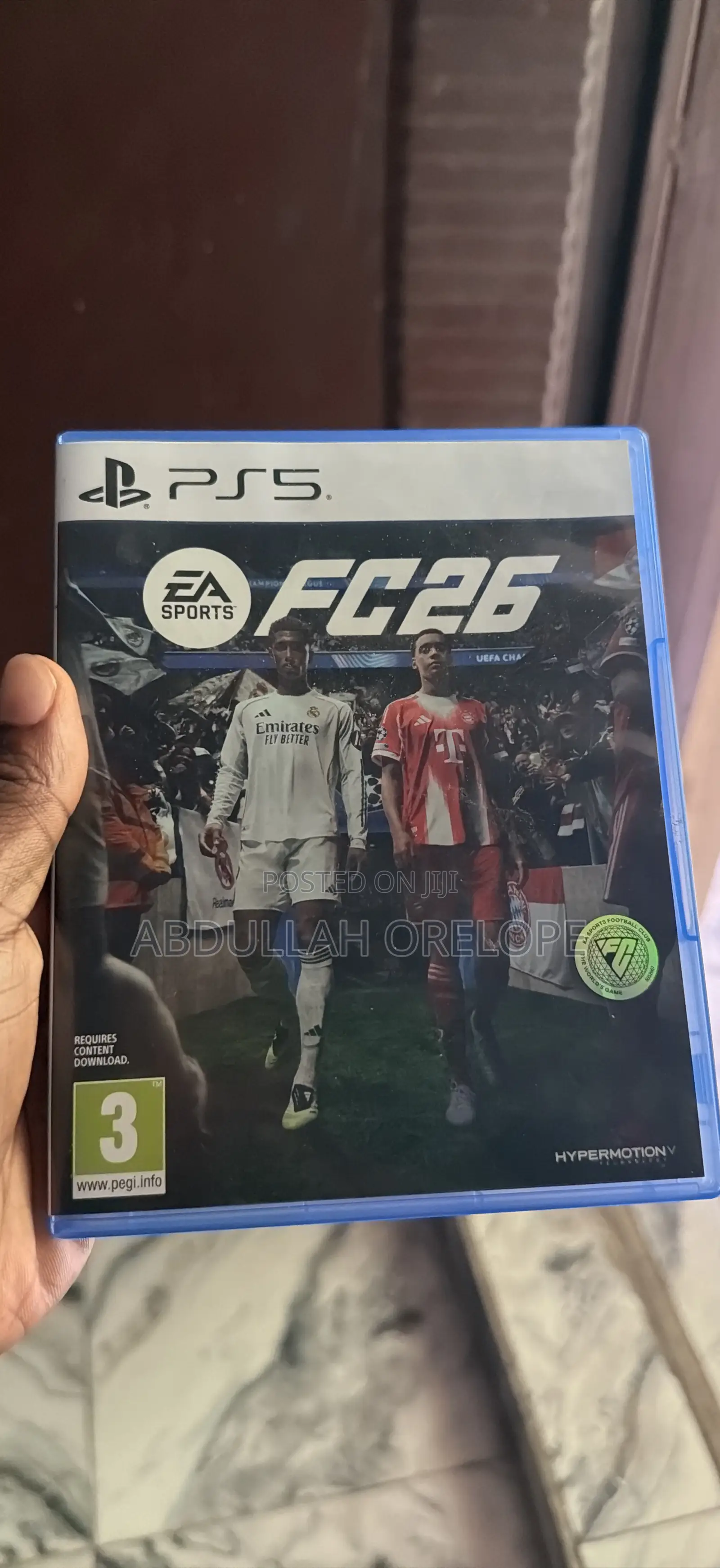 Fc26 Video Game Disc