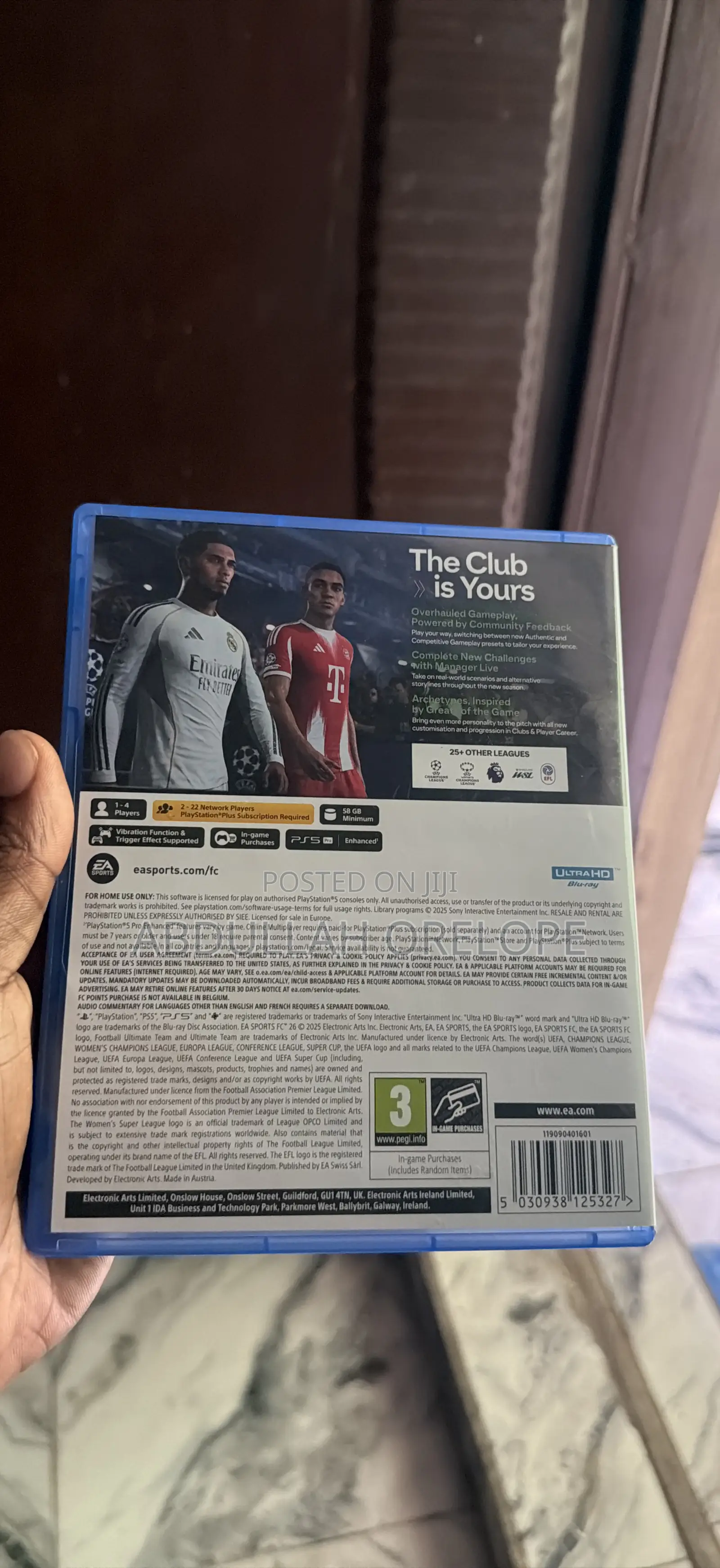 Fc26 Video Game Disc