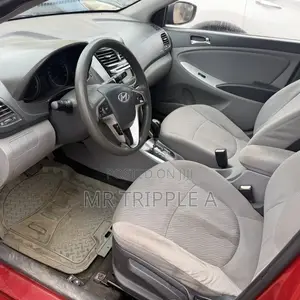 Hyundai Accent 2012 Red