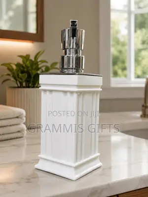 White Soap Dispenser